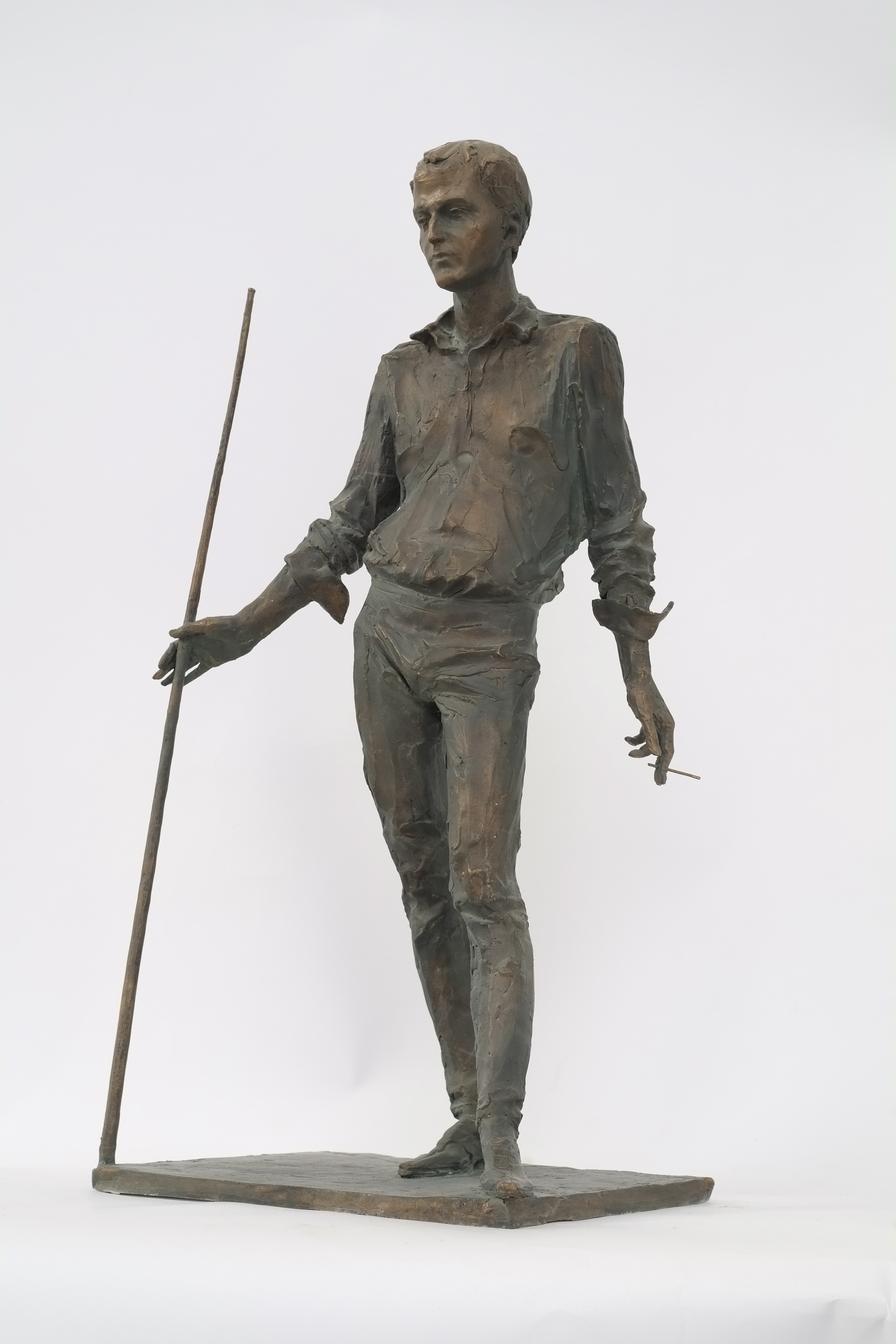 Ilja Porvatov Maestro 2015 sävytetty kipsi 70x32x15 cm